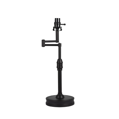 Large Swing Arm Oil Rubbed Lamp Base Black - Threshold™ - Image 4