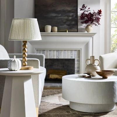 Turned Wood Stick Lamp Base Brown - Threshold™ Designed With Studio McGee - Image 2