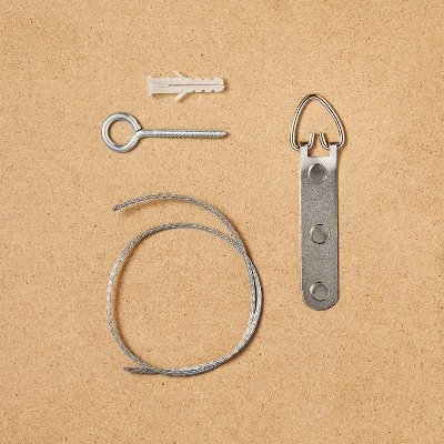 24" X 64" Footed Cross Corner Leaner Mirror Black - Threshold™ Designed With Studio McGee - Image 3