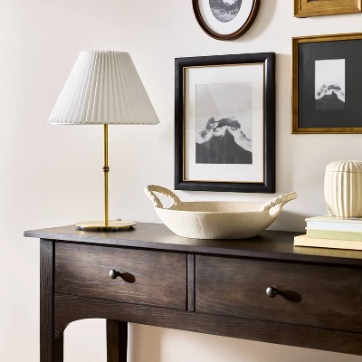 Tapered Lamp Shade With Knife Pleat White - Threshold™ Designed With Studio McGee - Image 2