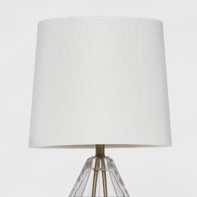Acrylic Prism Accent Table Lamp Clear - Threshold - Image 3