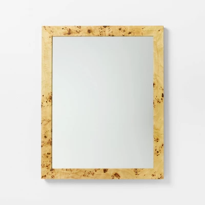 24"x30" Burl Wood Wall Mirror - Threshold™ Designed With Studio McGee - Image 3