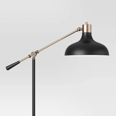 Crosby Schoolhouse Floor Lamp Black - Threshold™ - Image 3