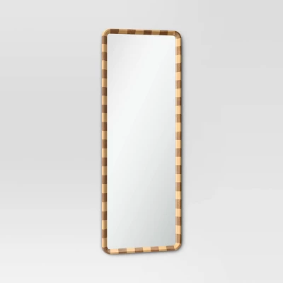 25"x65" Striped Floor Mirror - Threshold™