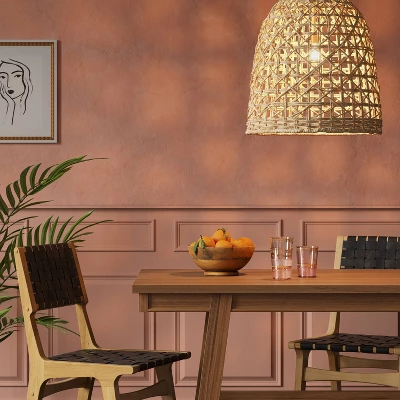 Large Seagrass Light Pendant Light Brown (Includes Energy Efficient Light Bulb) - Threshold™ - Image 2