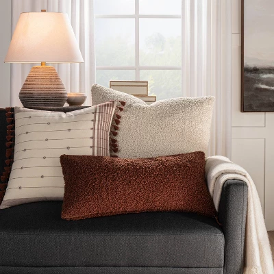 Assembled Resin Table Lamp Tan - Threshold™ Designed With Studio McGee - Image 2