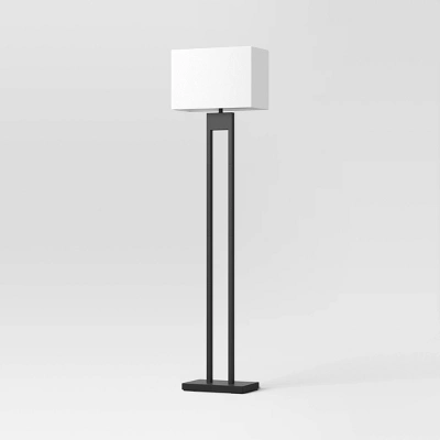 Weston Window Pane Floor Lamp Black - Threshold™ - Image 4