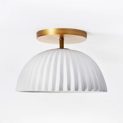 Scalloped Semi-Flush Mount Ceiling Light - Threshold™ Designed With Studio McGee - Image 5