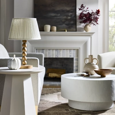 Soft Pleated Shade Off-White - Threshold™ Designed With Studio McGee - Image 2