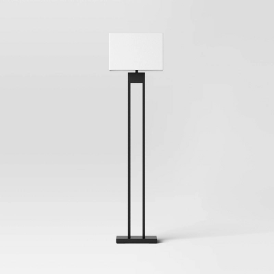 Weston Window Pane Floor Lamp Black - Threshold™ - Image 5
