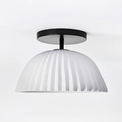 Scalloped Semi-Flush Mount Ceiling Light - Threshold™ Designed With Studio McGee - Image 4