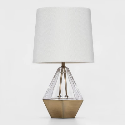 Acrylic Prism Accent Table Lamp Clear - Threshold - Image 4