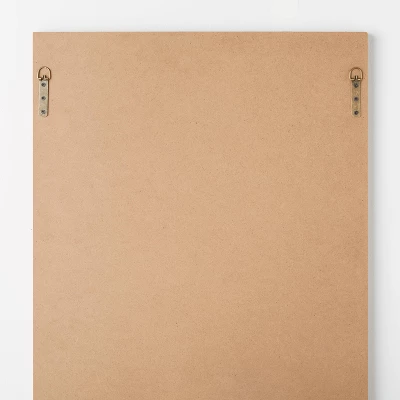 24" X 30" Woven Check Wall Mirror Natural - Threshold™ Designed With Studio McGee - Image 3