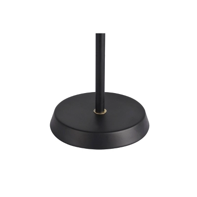 Black Metal Adjustable Table Lamp With Bronze Finish - Threshold™: ETL Listed, Metal Shade, 1-Way Socket Switch - Image 2