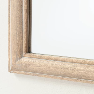 24" X 64" Wood Floor Mirror - Threshold™ Designed With Studio McGee: Natural Finish, Standing, No Assembly Required - Image 2