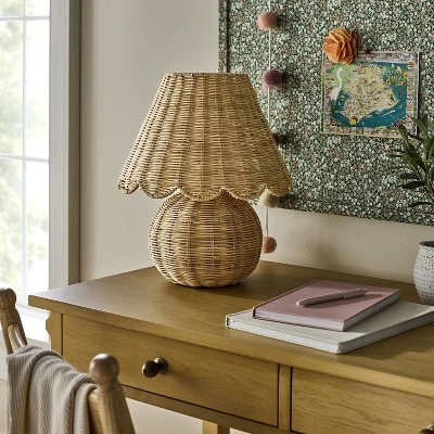 Table Lamp With Woven Base And Woven Shade - Threshold™ Designed With Studio McGee - Image 2