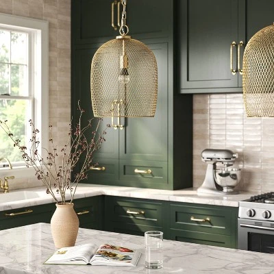 Machined Metal Ceiling Pendant - Threshold™ - Image 2