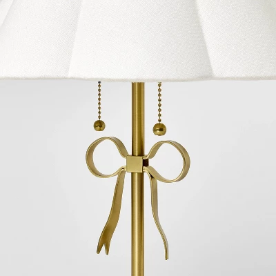 Stick Lamp With Bow Brass - Threshold™ Designed With Studio McGee - Image 3