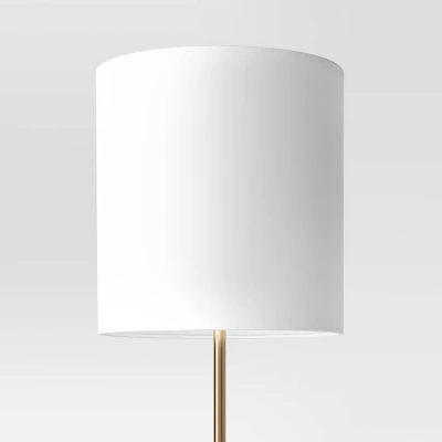 Modern Floor Lamp With Table Brass - Threshold™ - Image 3