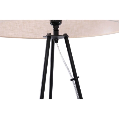 Tripod Shelf Floor Lamp Silver (Includes LED Light Bulb) - Threshold™ - Image 4