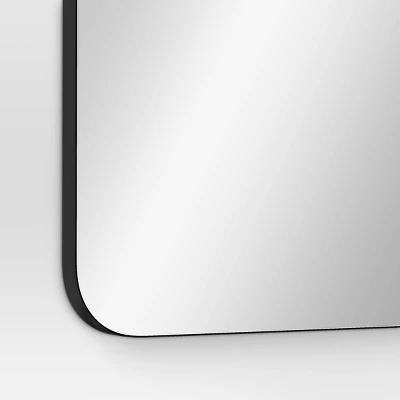 20" X 60" Infinity Full Length Mirror Black - Threshold™ - Image 3