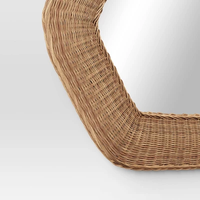 30"x33" Woven Wall Mirror - Threshold™ - Image 3